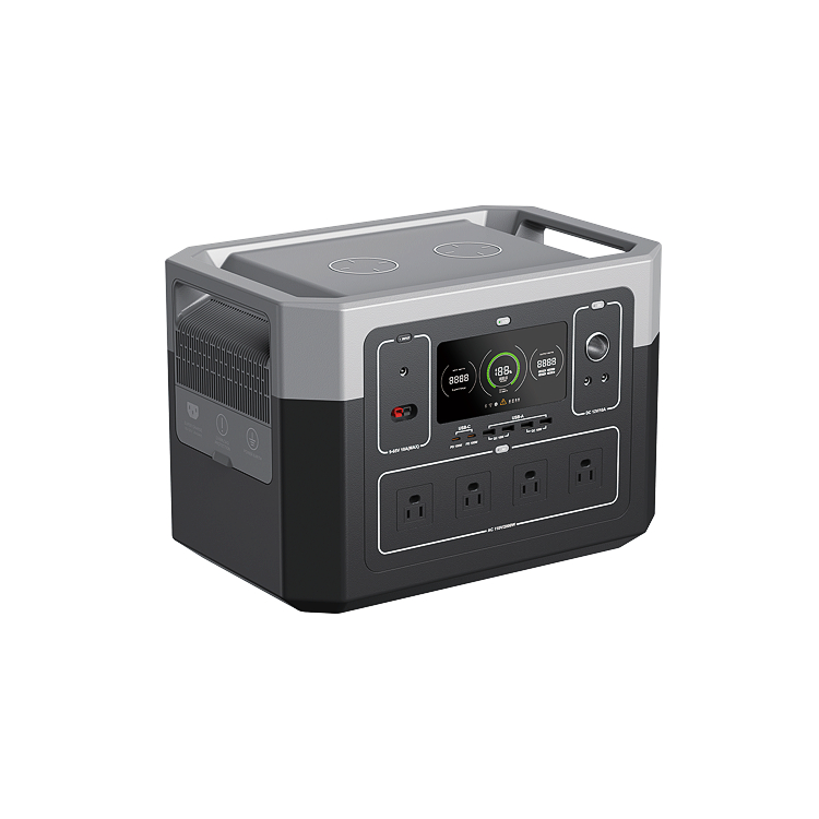 2000W høykapasitets solcellegenerator for flerveis lading